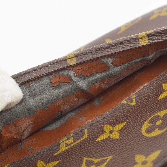 LOUIS VUITTON ORSAY CLUTCH HANDBAG MONOGRAM CANVAS - Picture 3 of 10